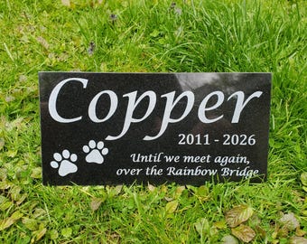 6x12 Grave Marker Stones