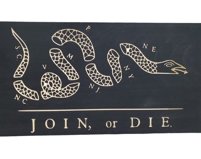 Join or Die American colonial freedom Flag handgun concealment cabinet hidden pistol furniture concealed firearm storage Ben Franklin 19