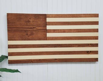 American Flag Theme Wooden Wall Mount Art Decor USA Decoractive Patriotic Furniture Decoration Mural Artwork Rustic Contemporary Portrait