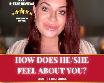 Psychic Love Reading • How Does He Feel About You • Exact Thoughts & Feelings Reading • Love Tarot Reading • Soulmate Reading • Love Psychic