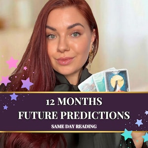 12 Month Future Reading • 2026 Reading • Full Year Psychic Reading • Year Ahead Tarot • Psychic Predictions • Personalised Tarot Reading
