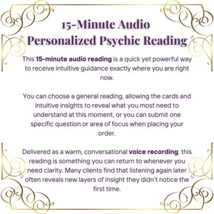 psychic audio reading