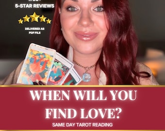 Love Psychic Reading • Next Relationship Tarot • Love Tarot Reading • Who Is My Soulmate? • Love Predictions • When Will I Find Love?