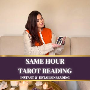 Same Hour Tarot Reading • One Question Intuitive Reading • Quick Psychic Reading • Fast Clairvoyant Reading • Detailed Spiritual Guidance