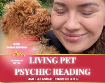 Pet Psychic Reading • Animal Communicator • Living Pet Psychic Medium • Pet Behavior Reading • Understand Your Pet • Mediumship Reading