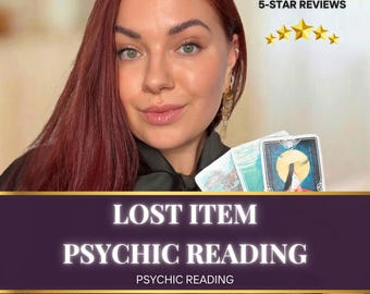 Lost Item Reading • Find Lost Object • Locate Missing Item • Find Missing Belongings • Lost Item Tarot Reading • Psychic Search Reading