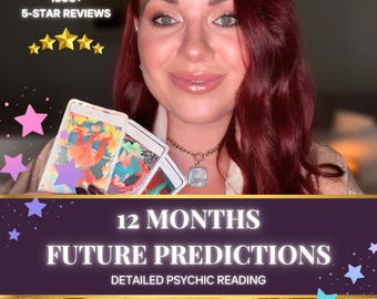 2026 Year Ahead Psychic Reading • Next 12 Month Prediction •  Detailed Tarot Reading • Psychic Predictions • Personalised Tarot Reading