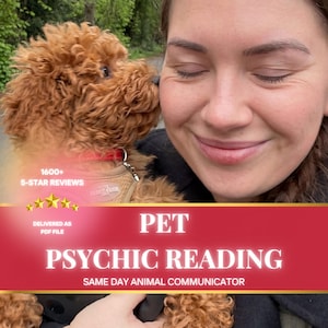 Pet Psychic Reading • Animal Communicator • Living Pet Psychic Medium • Pet Behavior Reading • Understand Your Pet • Mediumship Reading