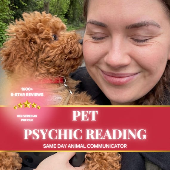 Pet Psychic Reading • Animal Communicator • Pet Psychic Medium • Pet Behavior Reading • Understand Your Pet • Mediumship Reading