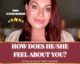Psychic Love Reading • How Does He/She Feel About You • Exact Thoughts & Feelings Reading • Love Tarot Reading • Soulmate Reading