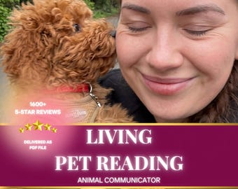 Animal Communicator • Pet Psychic Reading • Living Pet Psychic Medium • Pet Behavior Reading • Understand Your Pet • Mediumship Reading
