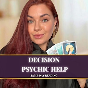 Decision Reading • Crossroads Psychic Guidance • Choice Psychic Reading • Future Outcomes • Life Direction & Intuitive Tarot Reading