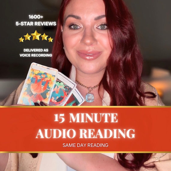 15 Minute Audio Reading • Honest Psychic Reading • Psychic Reader • Love, Career, Life Path Guidance • Tarot Reading • Love Reading