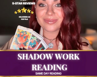Shadow Work Reading • Spiritual Psychic Reading • Tarot Reading • Inner Child Healing • Self Development Mentor • Integrate Shadow Self