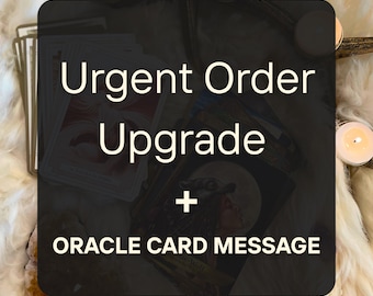 Urgent Reading Upgrade • Rush My Order • Fast Delivery Add-On • Speed Up Processing • Express Service for Tarot Readings • Fast Psychic