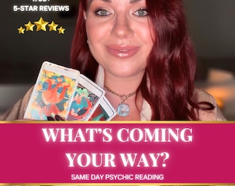 Psychic Reading • What Is Coming Tarot • What Do You Need To Know • Future Predictions • Love, Career, Spiritual Tarot • General Reading