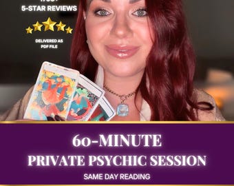 Live Psychic Call - 60 Minute • Chat with Human Psychic • Phone Tarot Reading • One to One Reading • Zoom/WhatsApp Call With Honest Reader