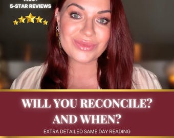 Ex Love Tarot Reading • Reconciliation Reading • Will He/She Come Back? • No Contact Reading • Psychic Love Reading  • Ex Boyfriend Tarot