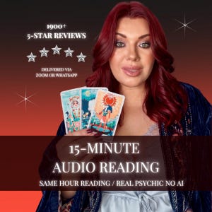 Audio-Hellseherberatung – 15 Minuten • Beratung zur selben Stunde • Tiefgründige Tarot- und Numerologie-Lesung • Liebestarot • Intensive Beratung zu Karriere und Lebensweg