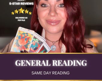 General Reading • Psychic Reading • Same Day Tarot Reading • Ask Any Question • Accurate Psychic • Online Tarot Reading