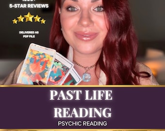 Past Life Reading • Reincarnation Reading • Past Life Incarnations • Clairvoyant Regression Reading • Soul  Psychic Reading