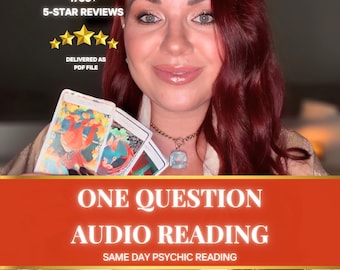 Audio Reading • Psychic Reading • One Question Reading • Tarot Reading • Love Reading • Career, Life Path, Shadow Work • Intuitive Guidance