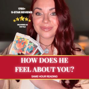 Psychic Love Reading • How Does He Feel About You? • Exact Thoughts & His Feelings Tarot • Relationships Tarot • Soulmate Reading • Psychic