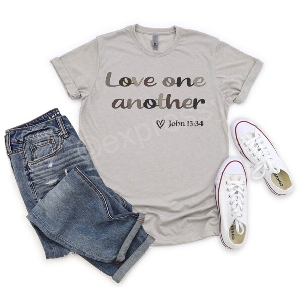 Love One Another Ladies T-shirt