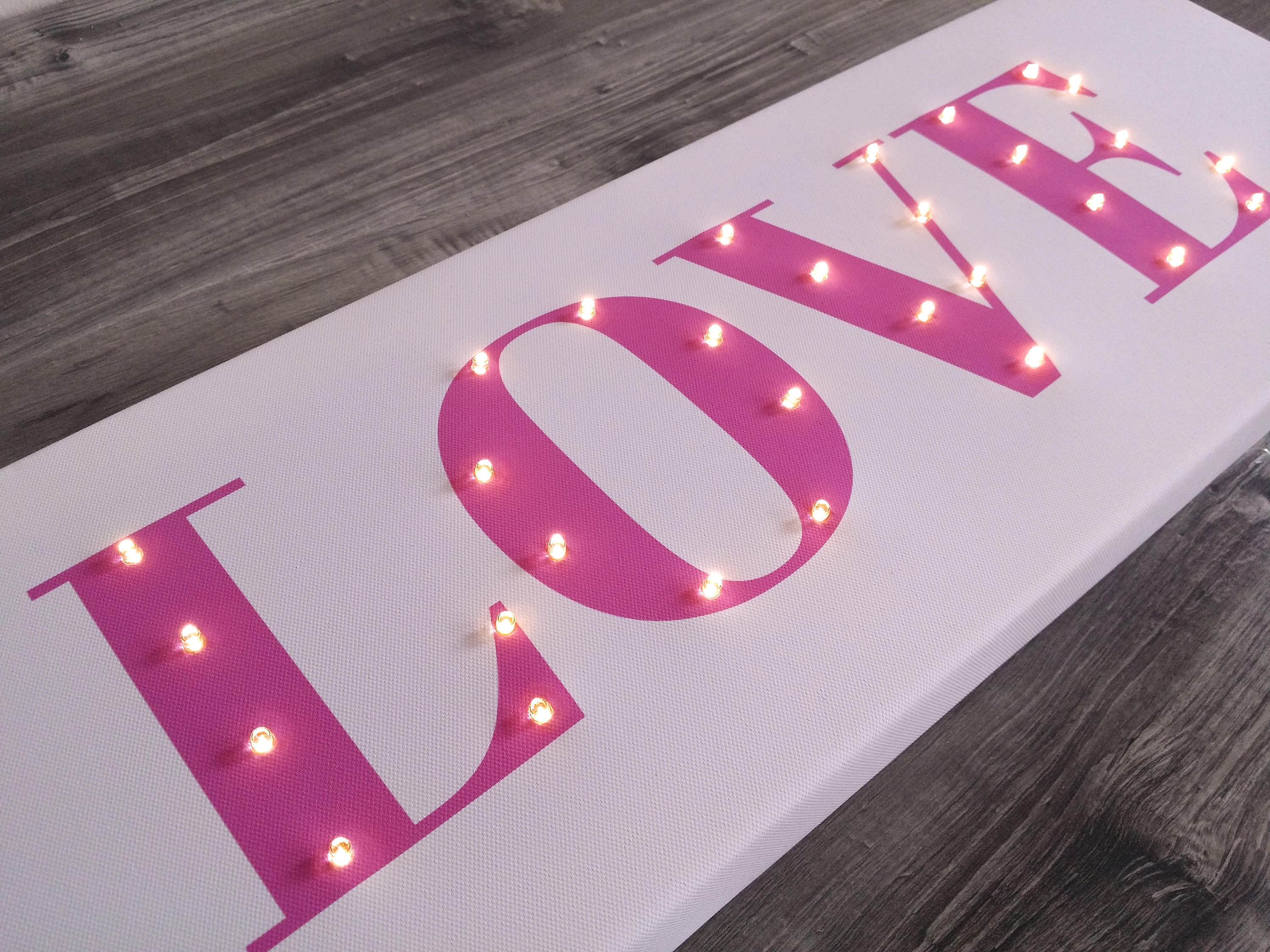 LOVE Decor LOVE Sign Marquee Sign Nursery Wall Art Baby Etsy