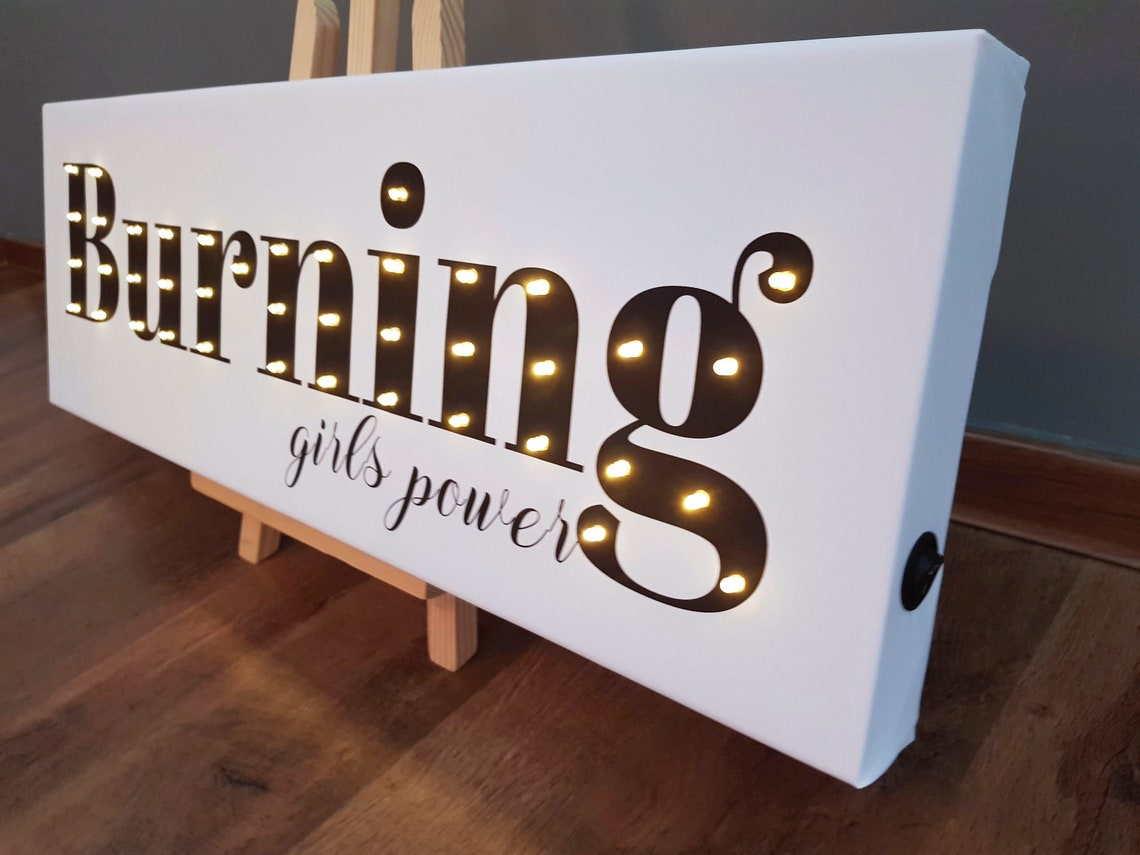Personalized light up sign Light up name Light up letters Etsy
