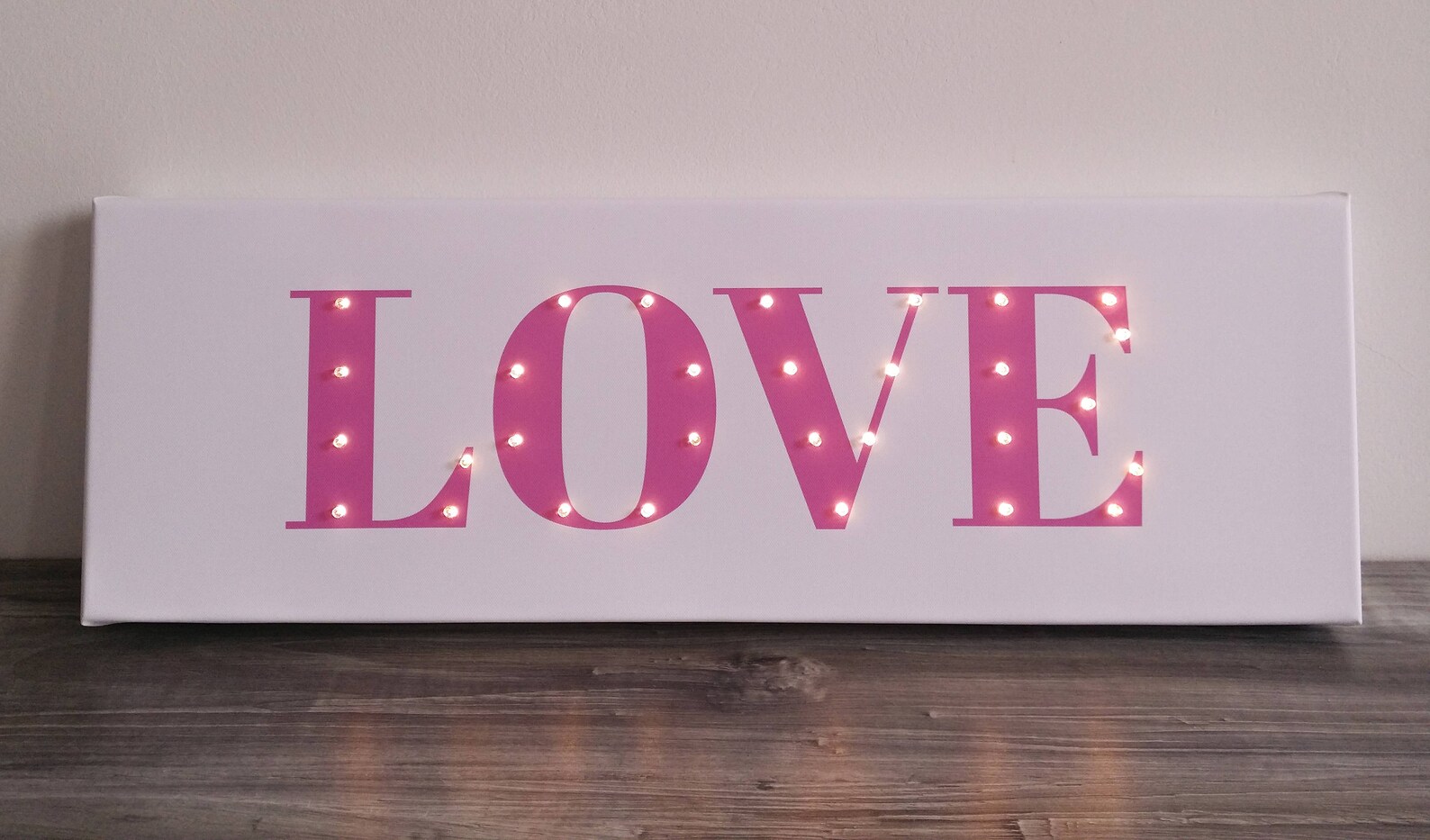 LOVE Decor LOVE Sign Marquee Sign Nursery Wall Art Baby Etsy