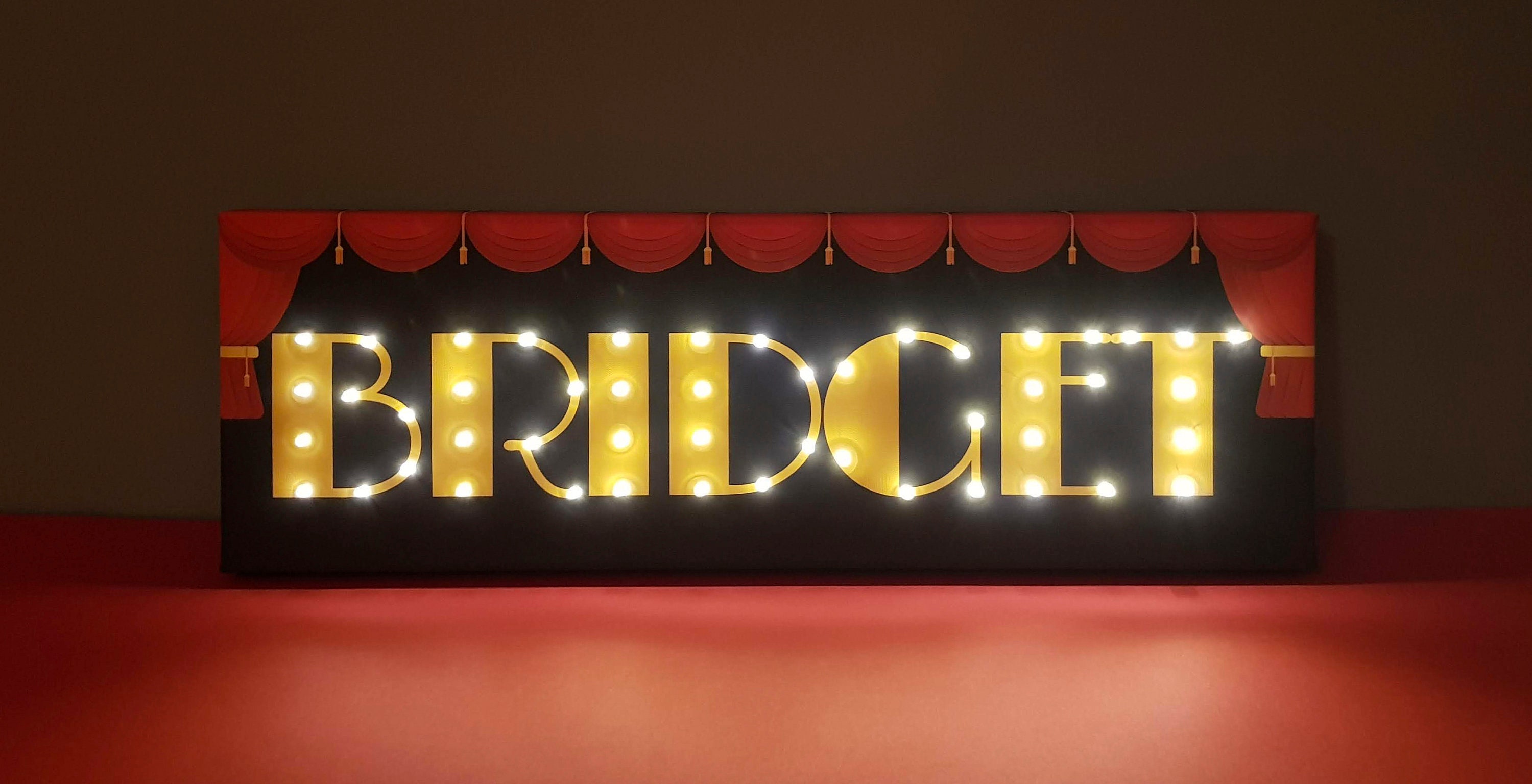 Broadway Personalized Sign Broadway Custom Neon Sign Light Etsy