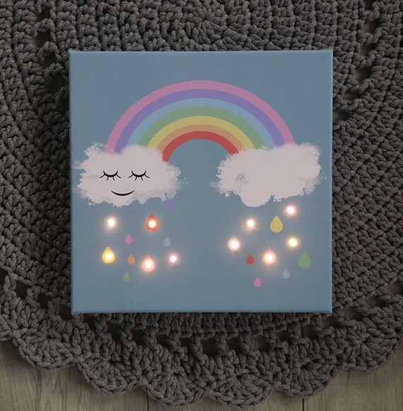 kids rainbow lamp