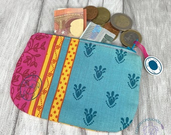 small coin wallet, practical medicine storage, sweet floral pattern, Christmas gift idea