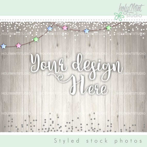 Stars Mockup Party Styled Stock Photography Artwork Mockup Stock Stars Mockup Party Styled Stock Photography Artwork Mockup Stock