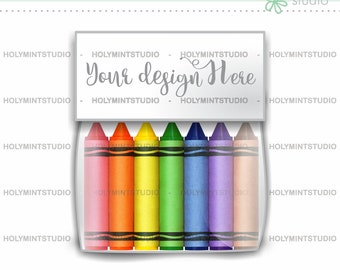 Crayon Mockup Etsy