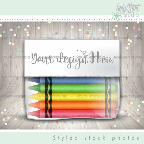 Bag Topper Bag Topper Mockup Crayon Bag Mockup Crayon