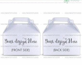 Download Gable Box Mockup Etsy