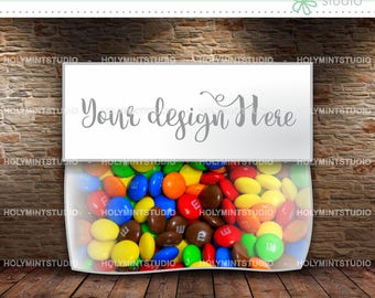Bag Mockup Popcorn Bag Mockup Paper Bag Mockup Candy Bag Etsy
