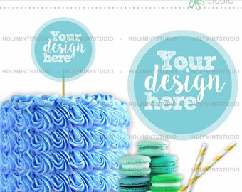Download Birthday Cake Mockup Etsy