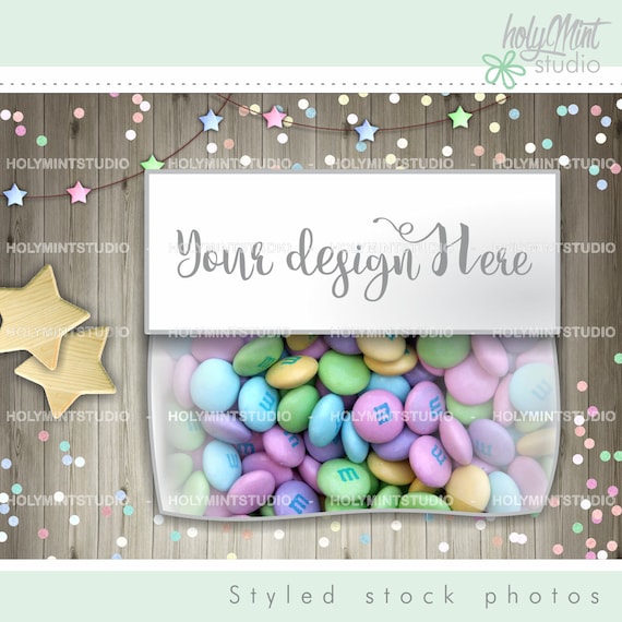 Download Free Bag Topper Bag Topper Mockup Candy Bag Mockup (PSD ...