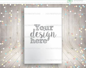 Greeting Card Mockup Etsy
