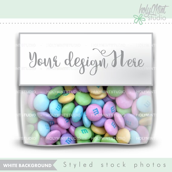 Bag Topper Bag Topper Mockup Candy Bag Mockup Candy