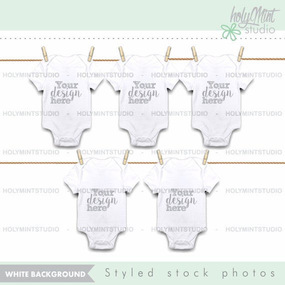 Jumpsuit Mockup Baby Mockup White Bodysuit Mockup Bodysuit Mockup