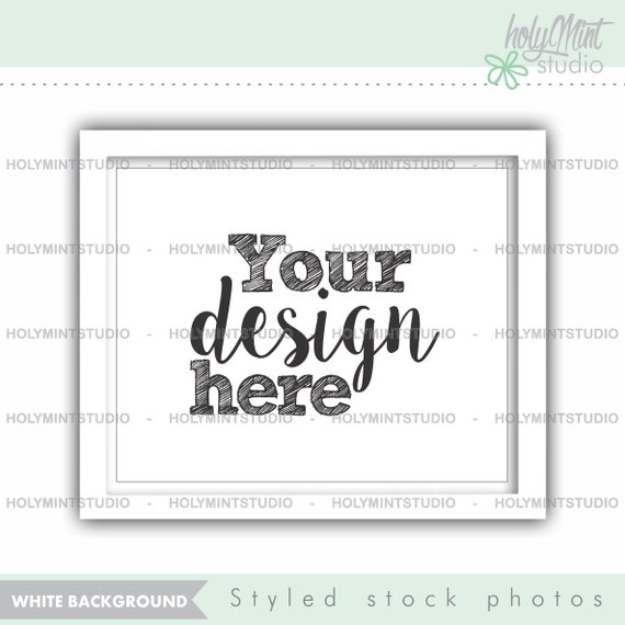 Poster Mockup Frame Mockup Styled Frame Frame Stock Photo