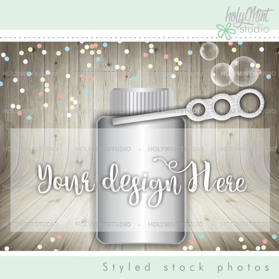 Bubble Bottle  Bottle Mockup Bubble Bottle Mockup Bubble