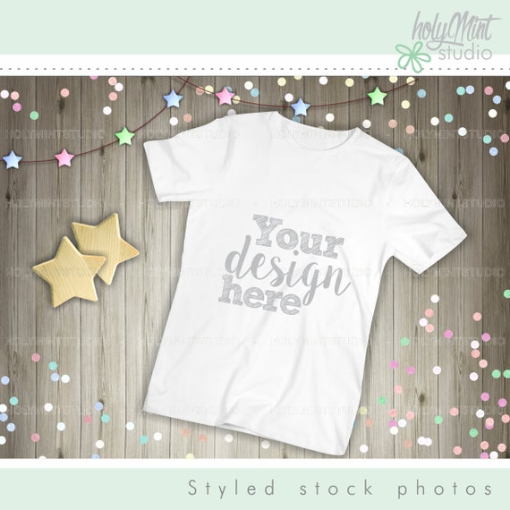 T-Shirt Mockup Mock Up White T-Shirt Styled