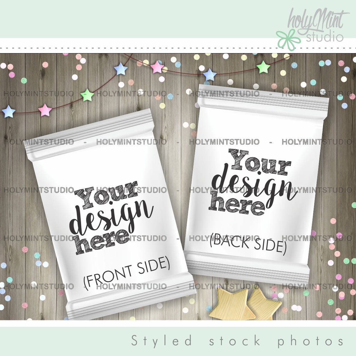 Download Chips Bag Mockup Cookie Bag Mockup Candies Bag Popcorn Bag | Etsy