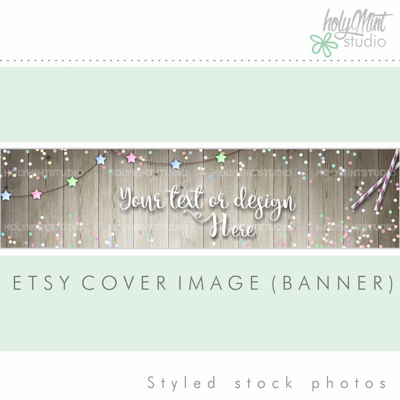Etsy Banner Etsy Shop Banner Party Cover Image Etsy Cover Etsy