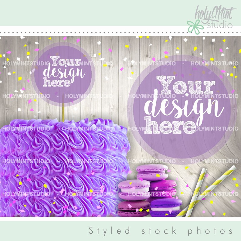 Download Cake Mockup Mockup Cake Background Stock Photos Birthday | Etsy